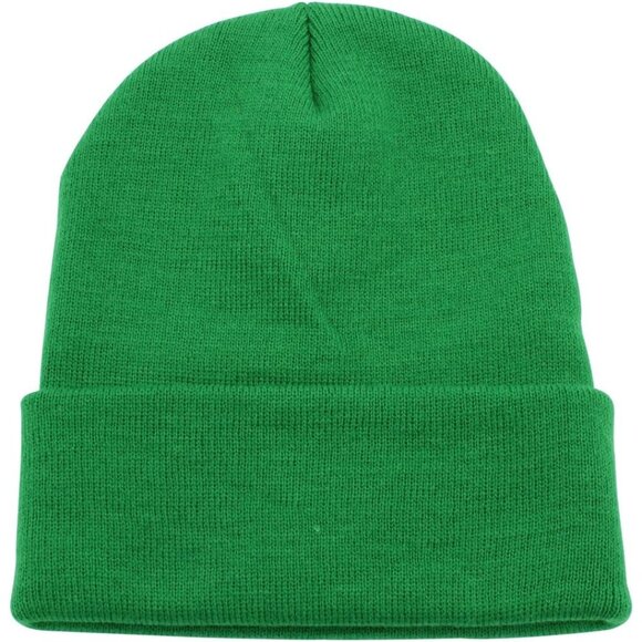 Other - Beanie Men Women - Unisex Cuffed Plain Skull Knit Hat Cap